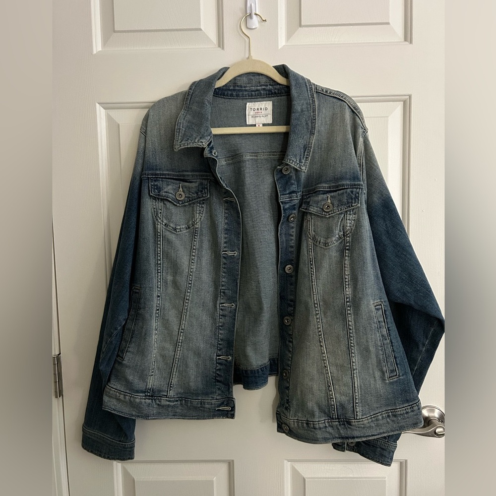 Two Toned Denim Jacket